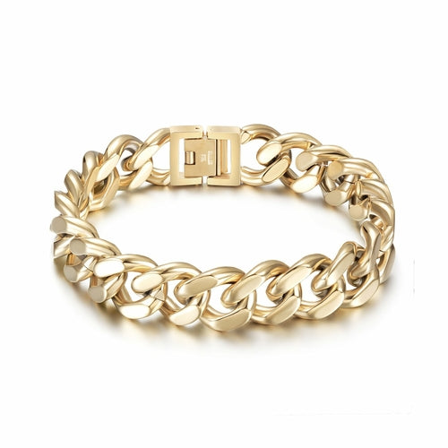 Cuban Link Chain Bracelet (7.5"/8.5")