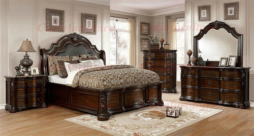 European Antique Design Bedroom Furniture Luxury French Classic Wooden