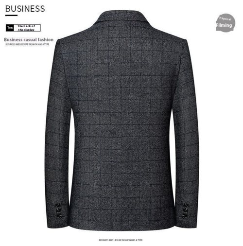 ModernoForm™ – Mid-Age Suit Top for Men